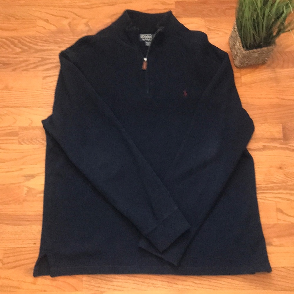 Men’s 1/4 zip pullover by Polo Ralph Lauren